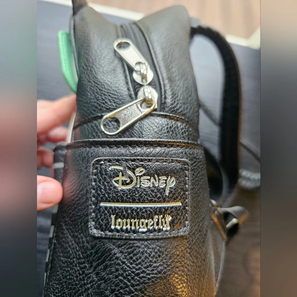 Loungefly Disney Minnie Gamer Girl Black Backpack OS
